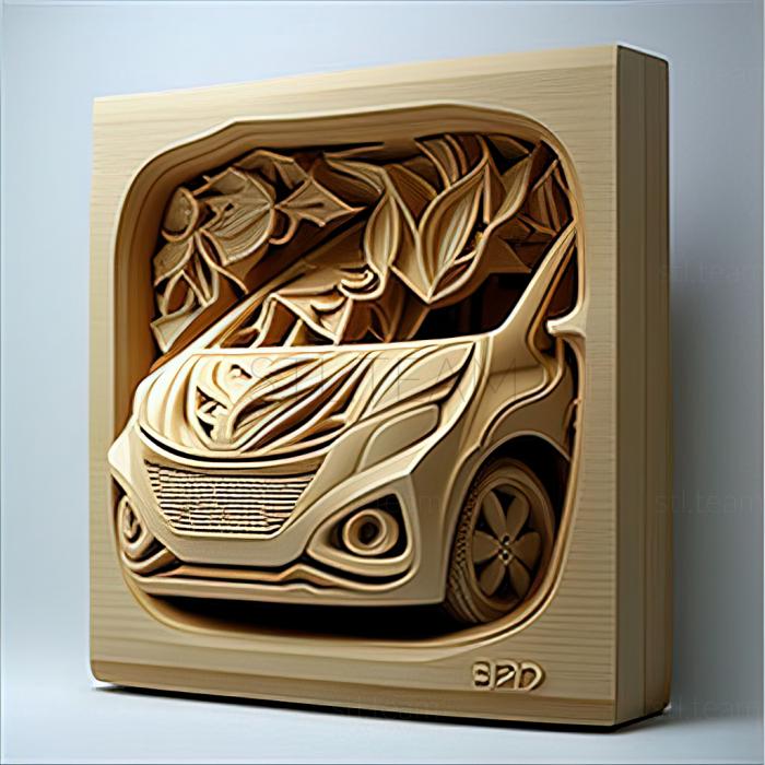 3D модель Хонда Смарт Дио (STL)